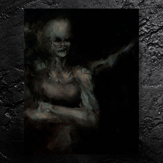 Angel of Mercy - about seeing past differences - 11x14, 11x17 Print