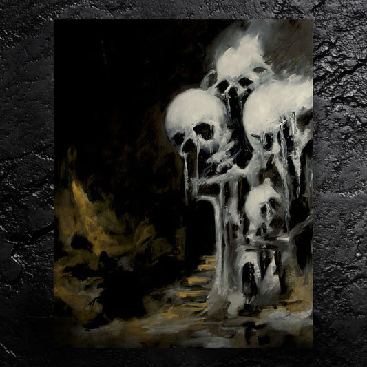 Bone Palace - about rumors - 11x14, 11x17 Print