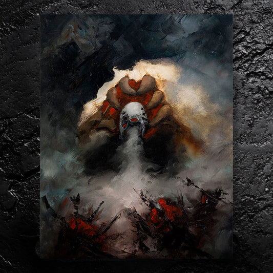 Cleansing - about purging dark forces - 11x14, 11x17 Print