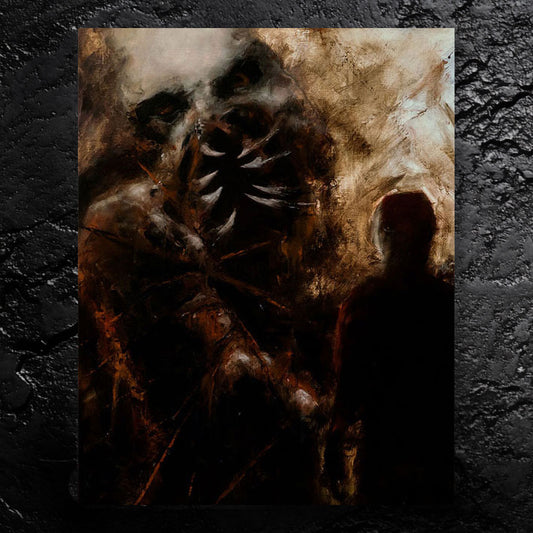 Facing Your Fears - about being brave - 11x14, 11x17 Print