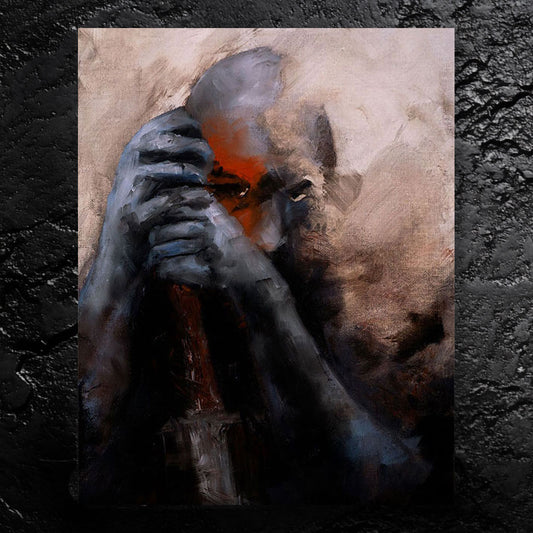 Hidden - about past regrets - 11x14, 11x17 Print