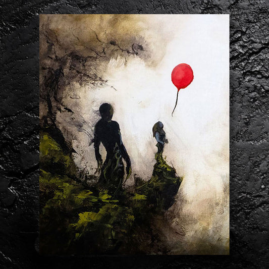 Letting Go - about enjoying change - 11x14, 11x17 Print