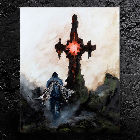 Obsession - about managing obsessions - 11x14, 11x17 Print