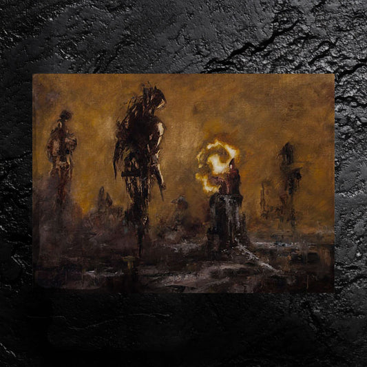 Summoning - about seeing things in negative light - 11x14, 11x17 Print