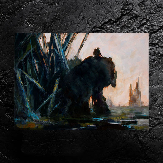 Traveler - about finding a home - 11x14, 11x17 Print