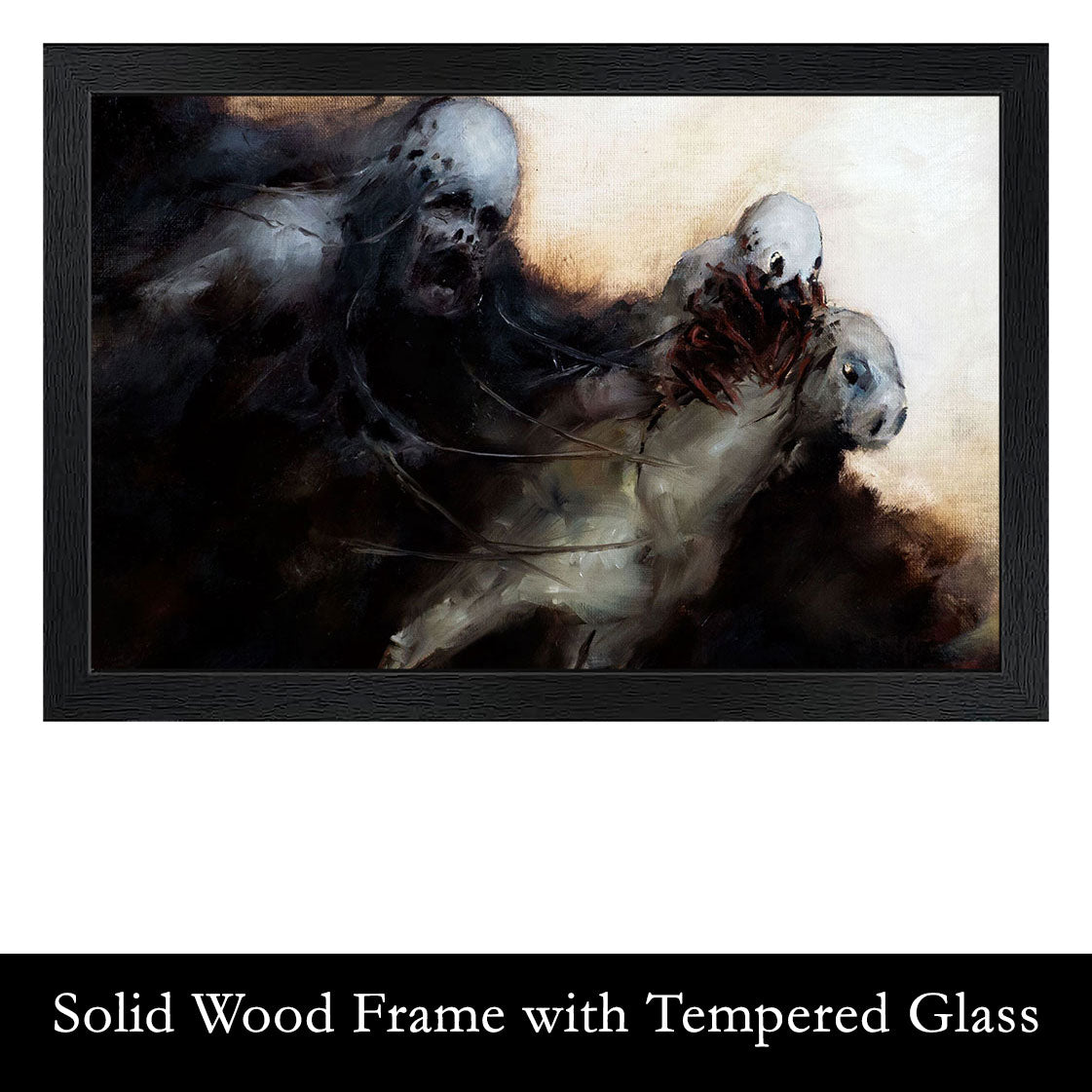 Always Running - about racing from fear - 11x14, 11x17 Print