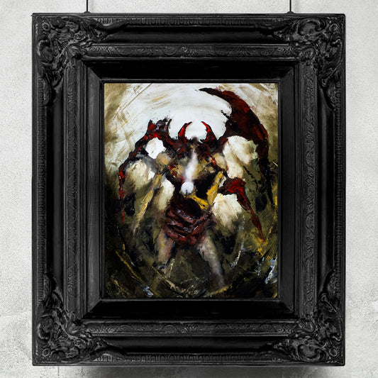 Anticipation - about hope and expectation - 18 x 24 Original Framed Oil Painting