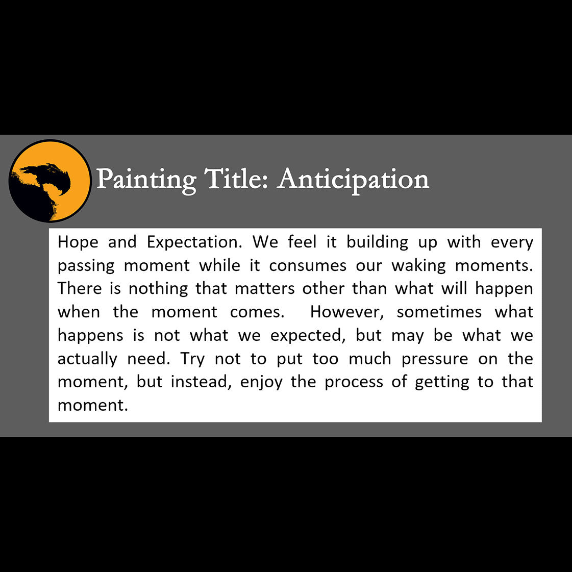 Anticipation - about hope and expectation - 11x14, 11x17 Print