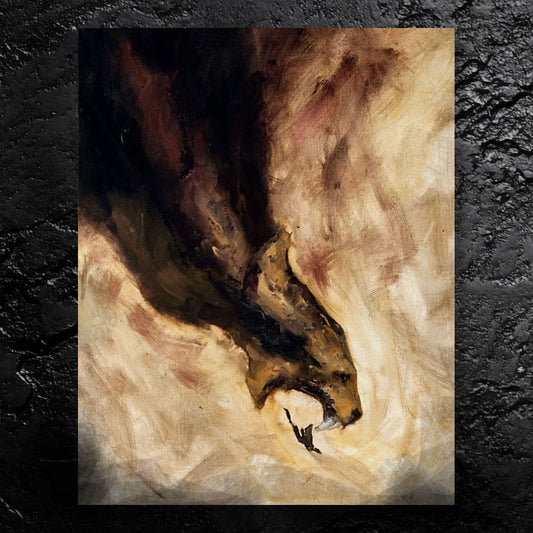 At Last - about achieving goals - 11x14, 11x17 Print