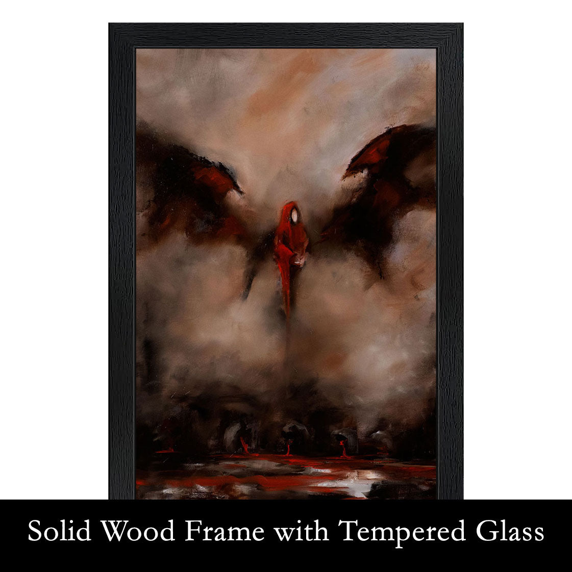 Blind Obedience - about trusting moral compass - 11x14, 11x17 Print