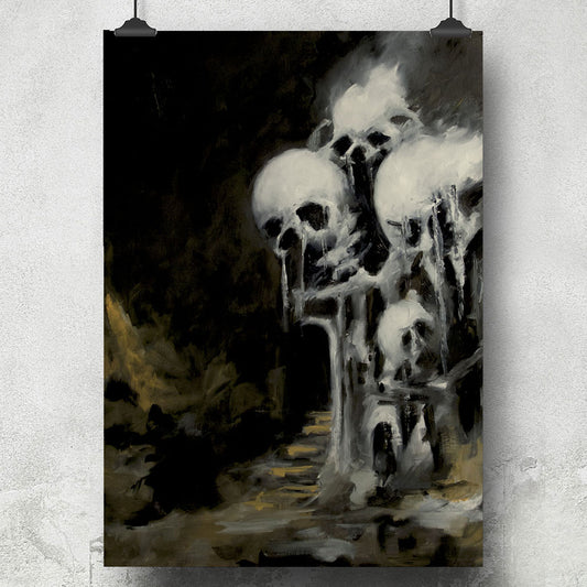 Bone Palace - about rumors - 11x14, 11x17 Print