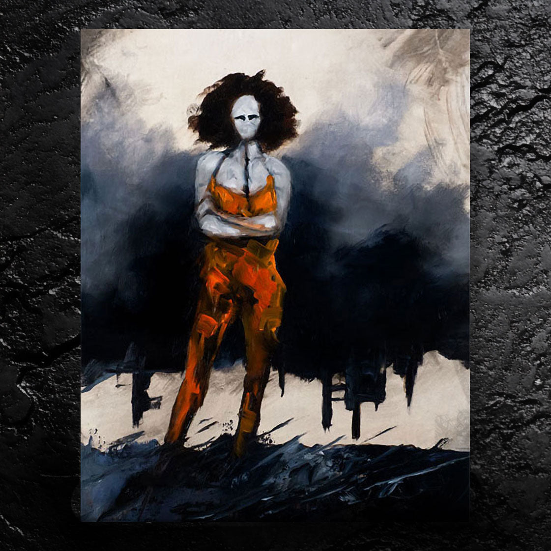 Defiance - about being strong willed - 11x14, 11x17 Print