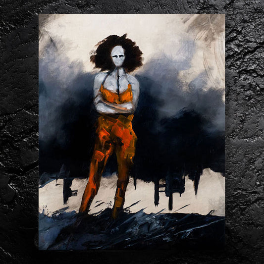 Defiance - about being strong willed - 11x14, 11x17 Print