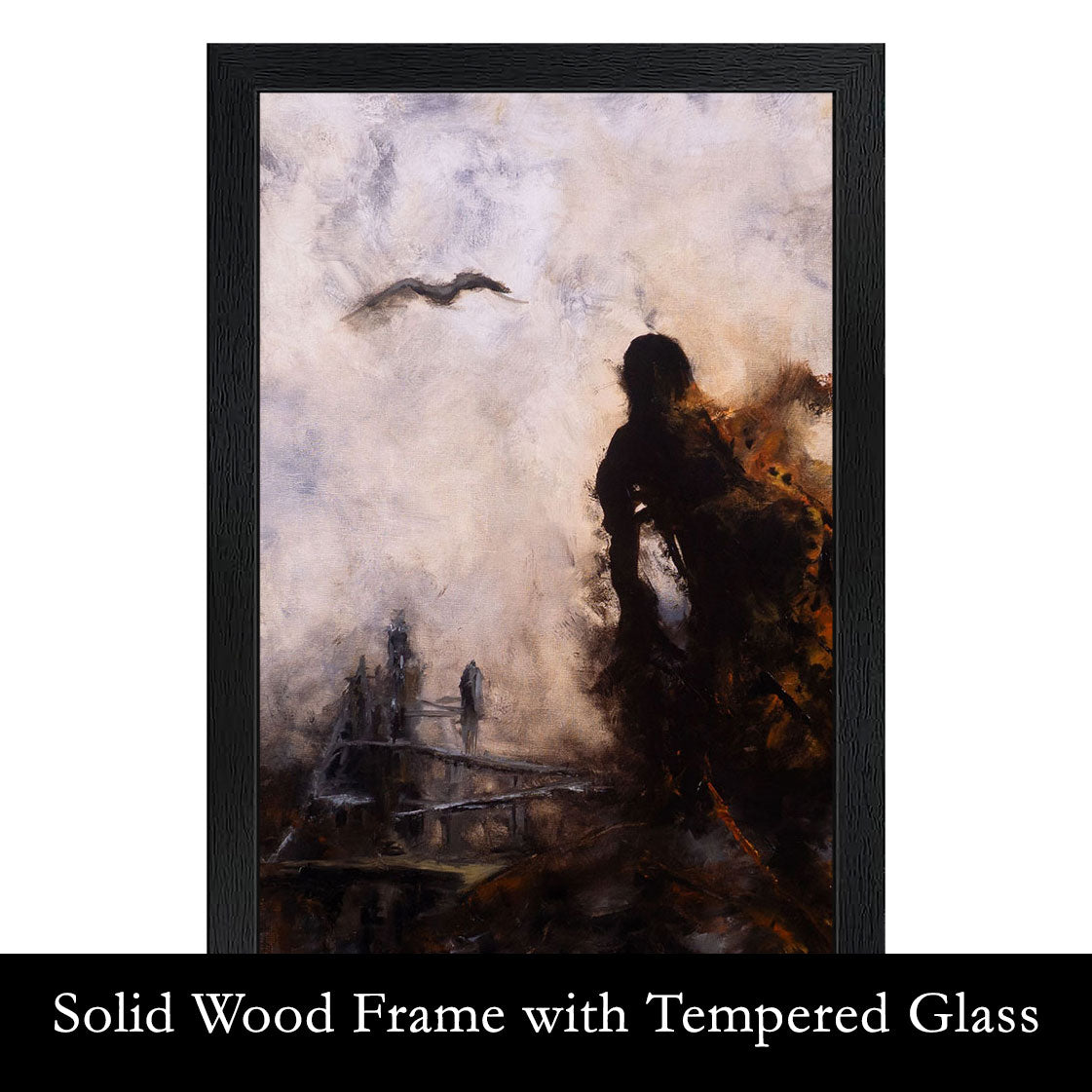 Doubt - about giving in to fears - 11x14, 11x17 Print