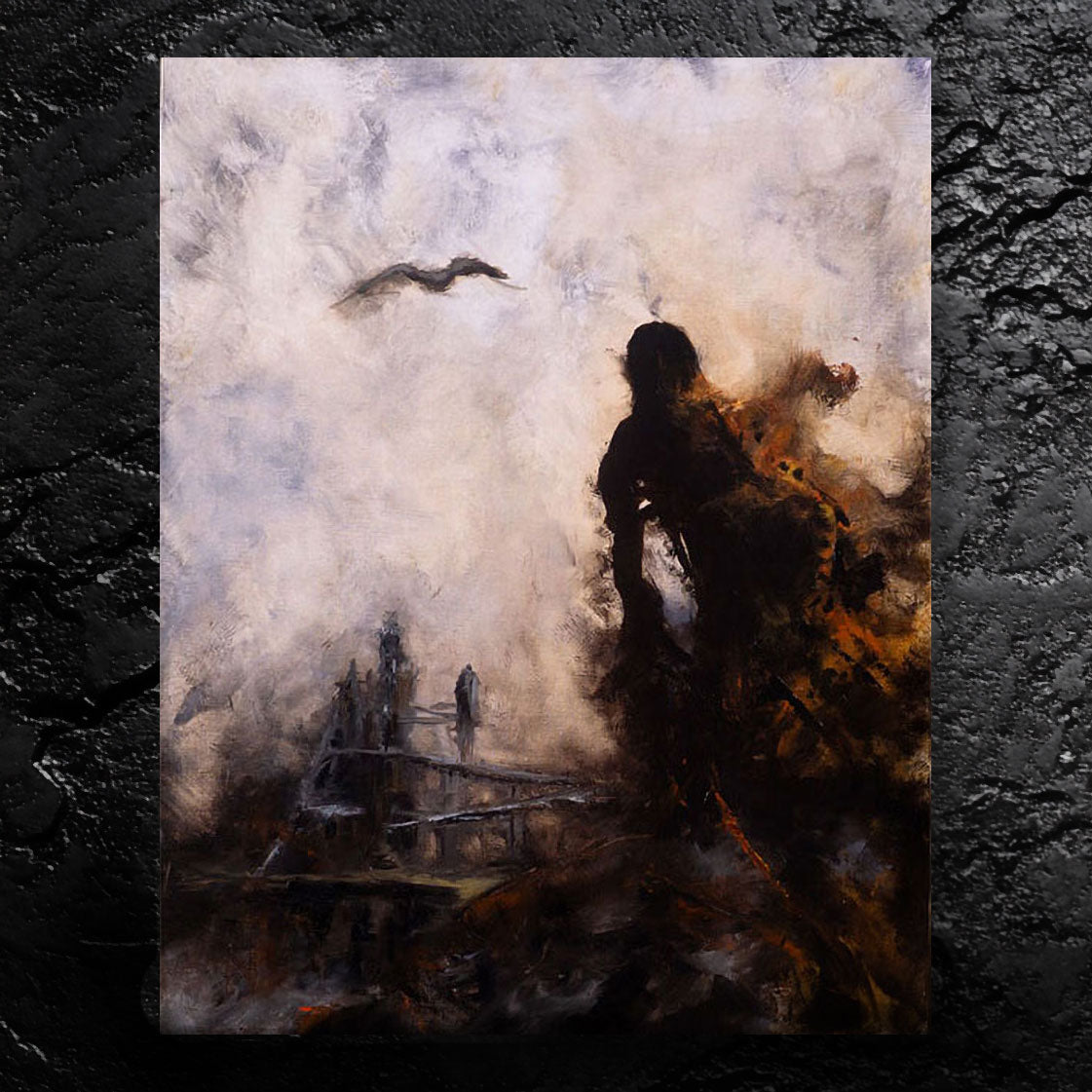 Doubt - about giving in to fears - 11x14, 11x17 Print