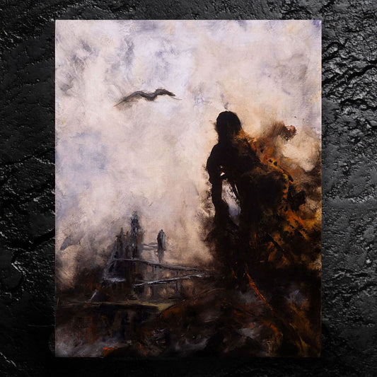 Doubt - about giving in to fears - 11x14, 11x17 Print