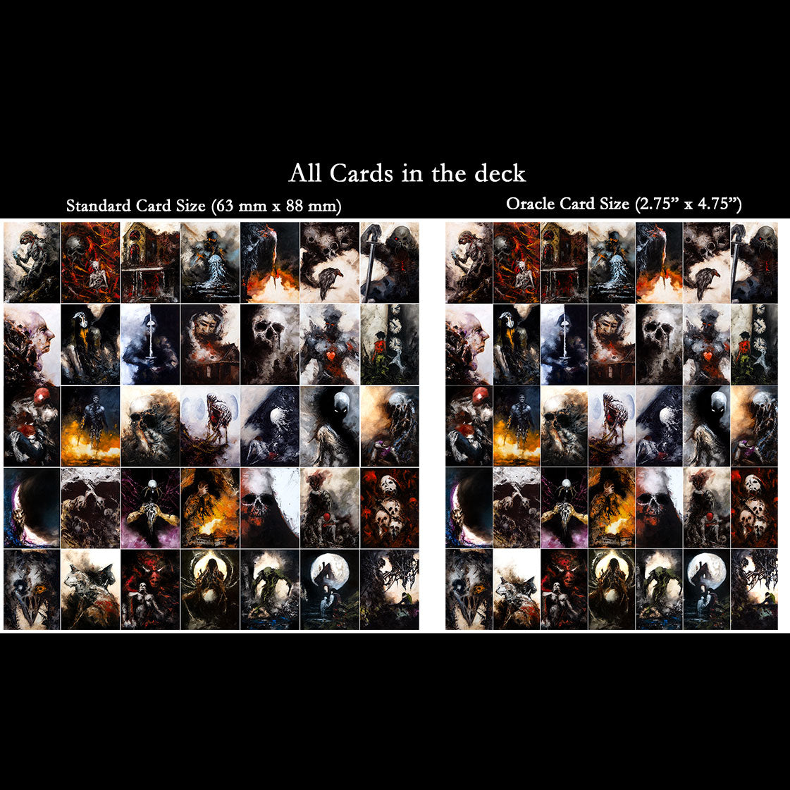 Eclipse Sacramancy Deck Used for Tarot/Oracle Reading, Dungeons and Dragons and Story Ideas