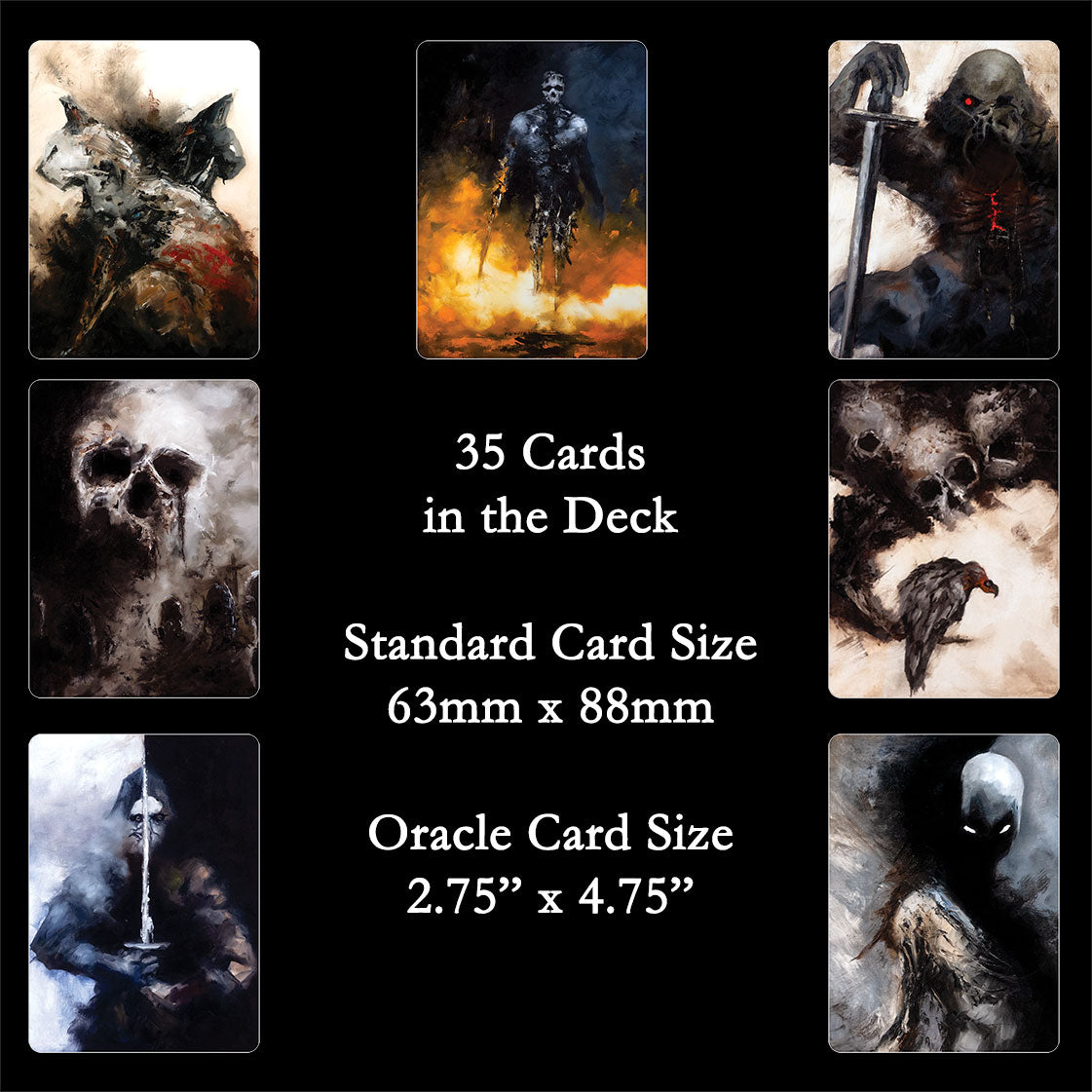 Eclipse Sacramancy Deck Used for Tarot/Oracle Reading, Dungeons and Dragons and Story Ideas