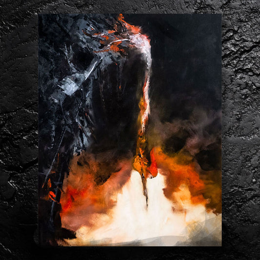 Embracing One's Nature - about being yourself - 11x14, 11x17 Print