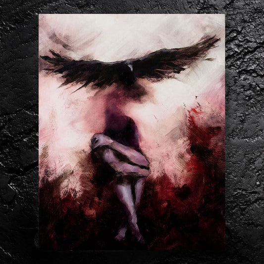 Escape - about sometimes it's okay to run away - 11x14, 11x17 Print