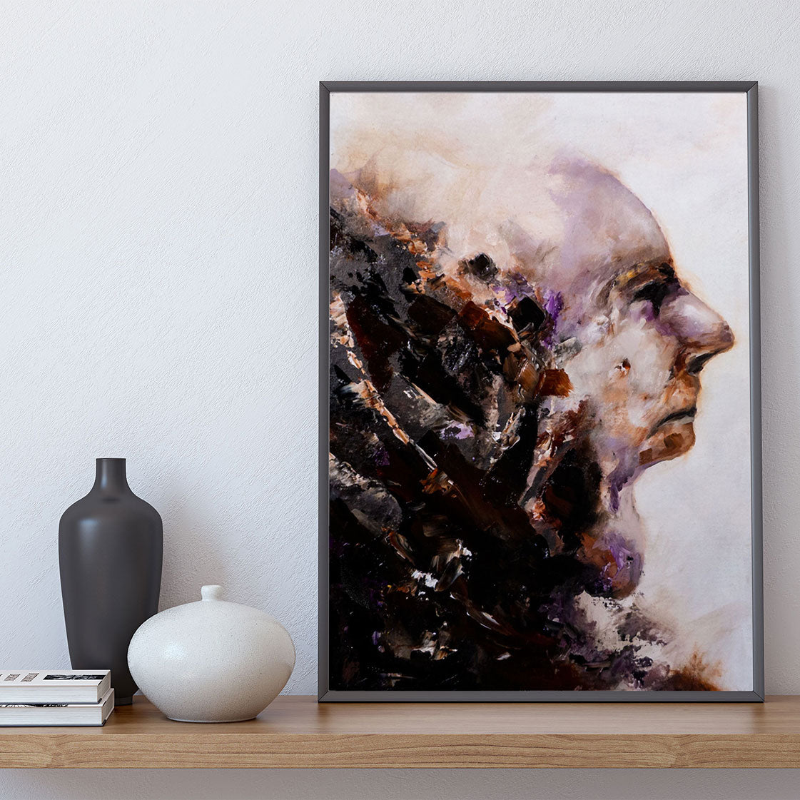 Facade - about hiding pain - 11x14, 11x17 Print