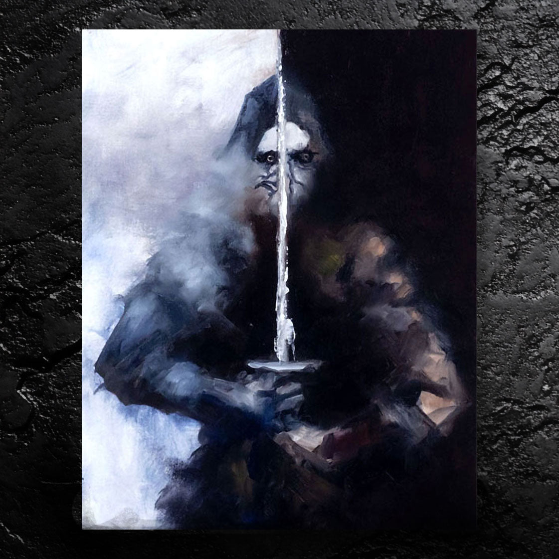 Focused - about willing to make sacrifices - 11x14, 11x17 Print