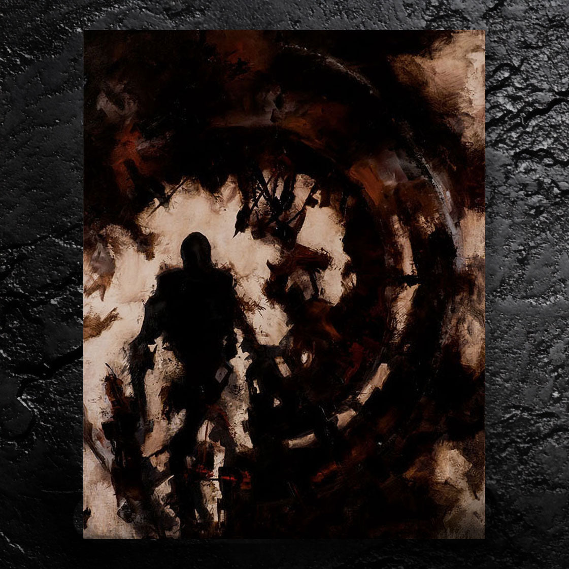 From the Shadows - about reminders in the dark - 11x14, 11x17 Print