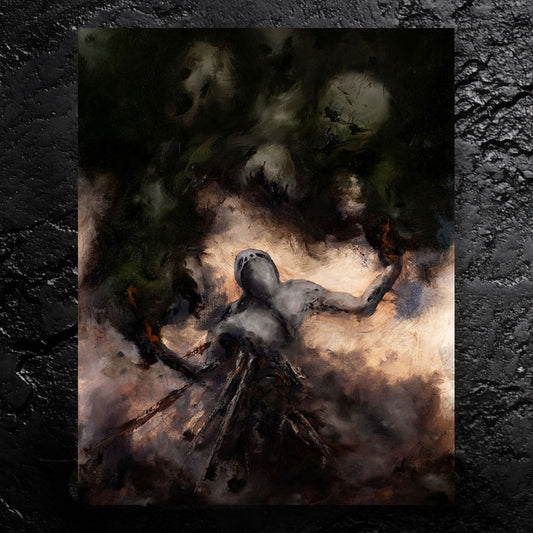 Inner Demons - about purging inner demons - 11x14, 11x17 Print