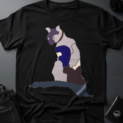 Watchful Cat Unisex Ultrasoft T-shirt