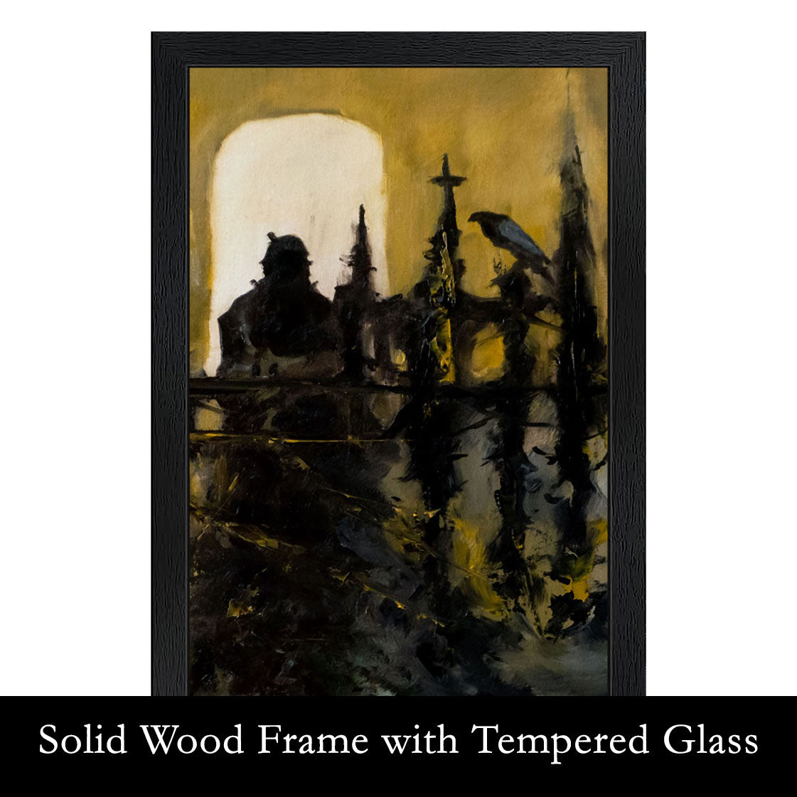 Surrender - about eventually giving in - 11x14, 11x17 Print