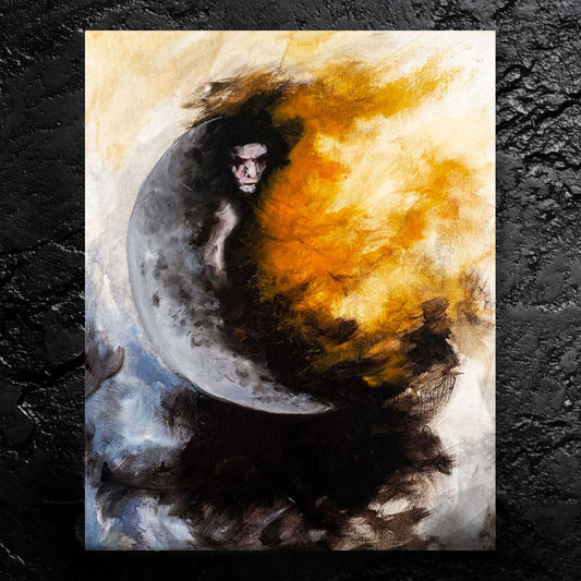 Missing Them - about being alone - 11x14, 11x17 Print