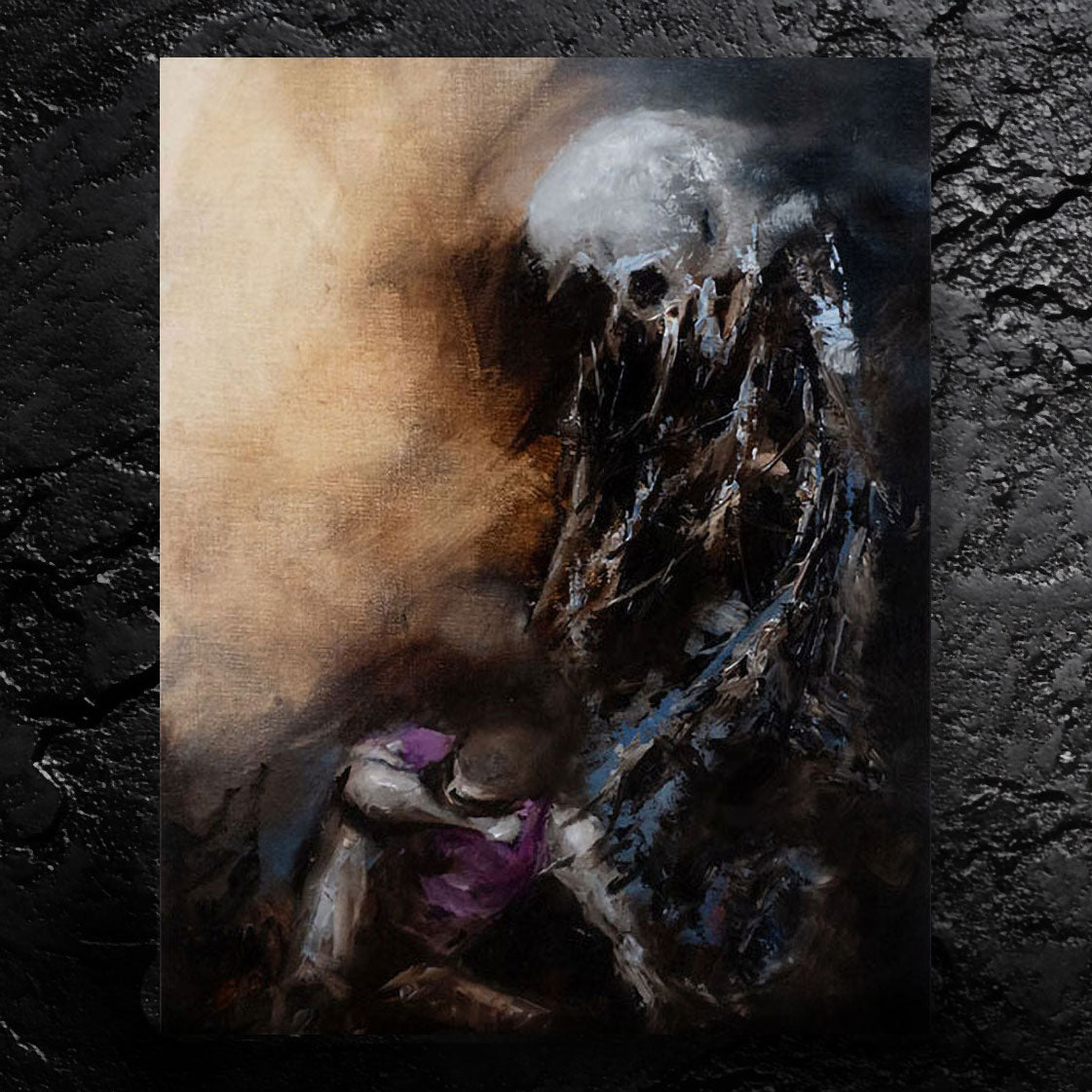 My Demons - about depression - 11x14, 11x17 Print