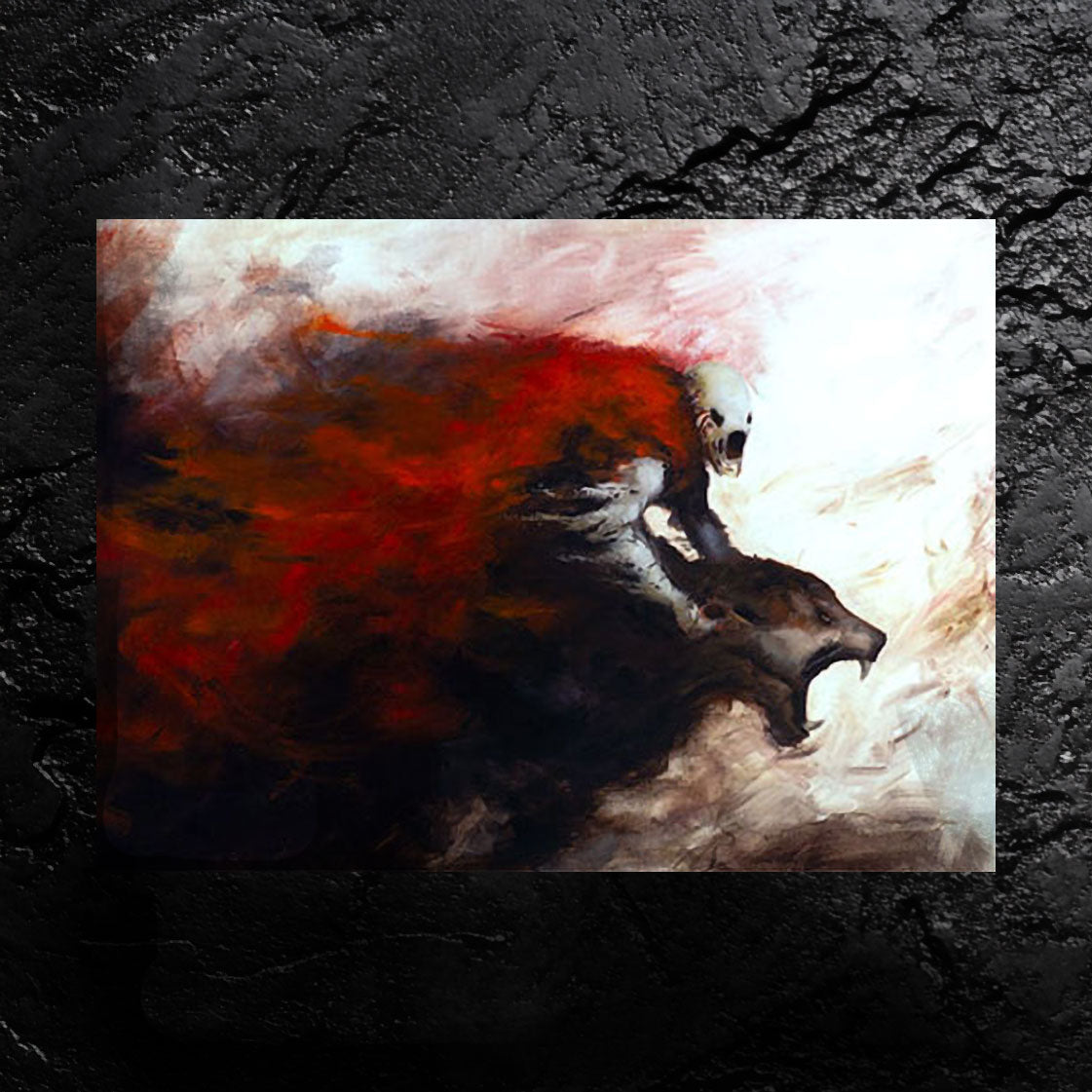 Out of Time - about rushing around too much - 11x14, 11x17 Print