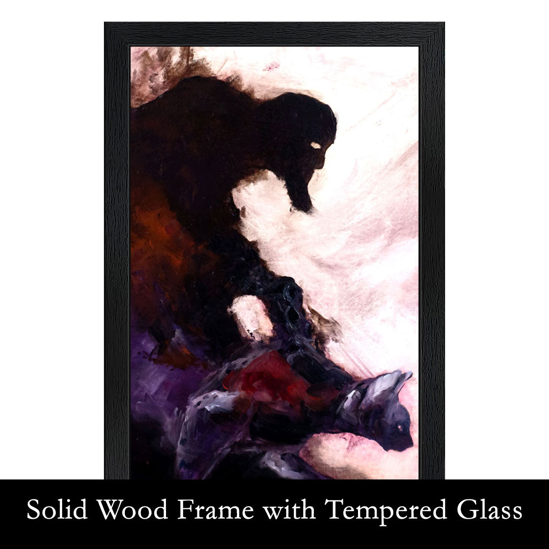 Shadow Walker - about your mind making you afraid - 11x14, 11x17 Poster