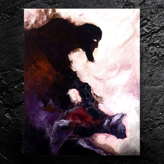 Shadow Walker - about your mind making you afraid - 11x14, 11x17 Poster