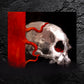 Skull Painting #3 - 8 x 10 Original Framed Oil Painting