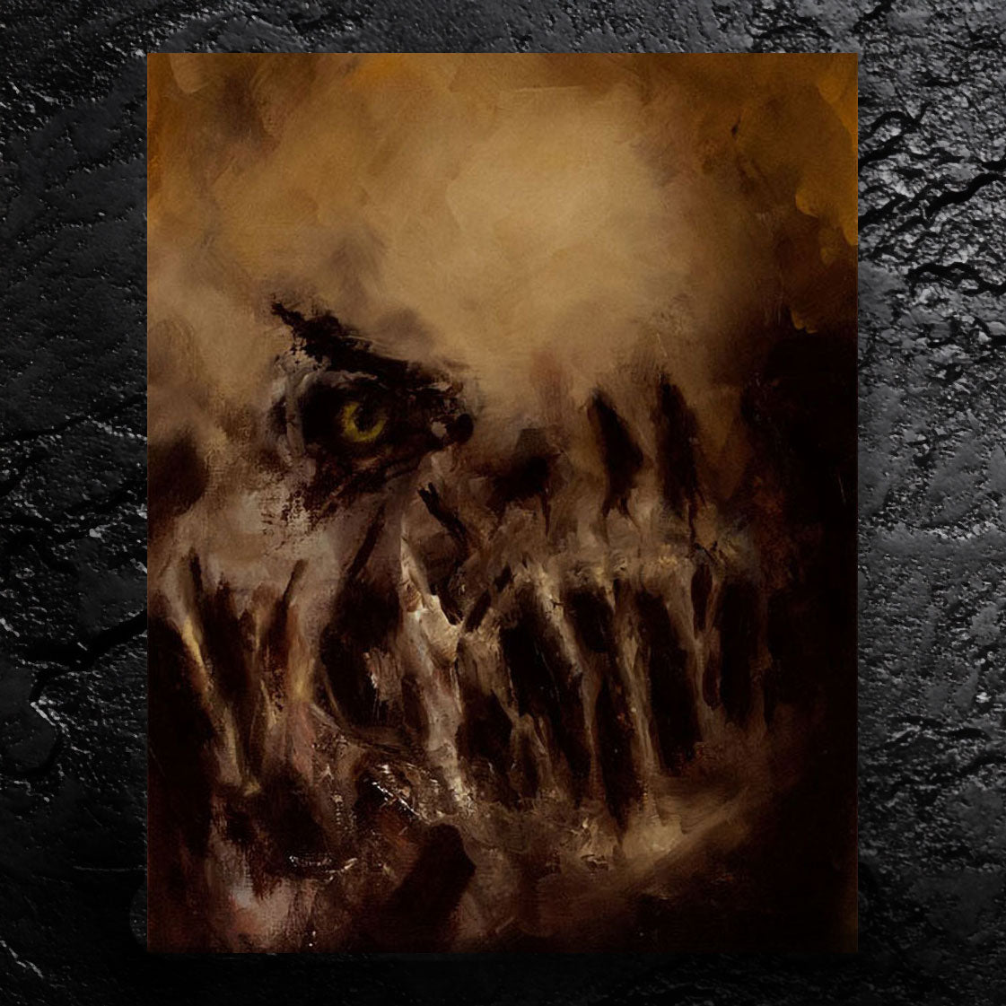 Smoke Demon - about our biases - 11x14, 11x17 Print