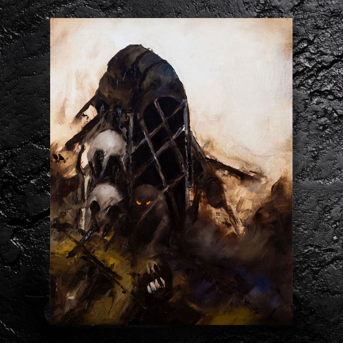 Trapped - about our mental cage - 11x14, 11x17 Print