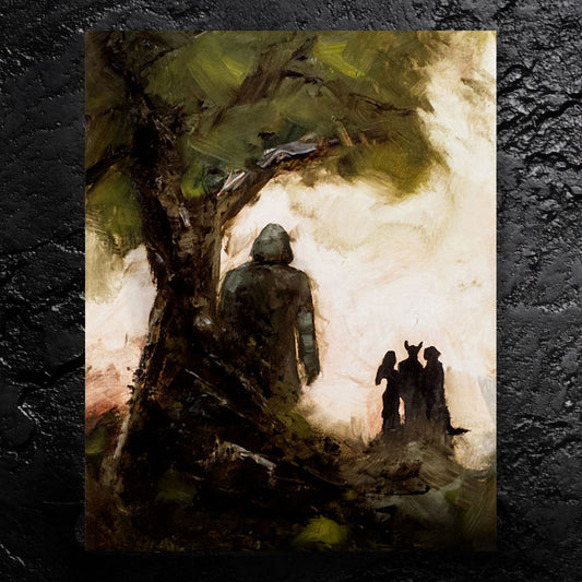 Unwanted - about being left out - 11x14, 11x17 Print