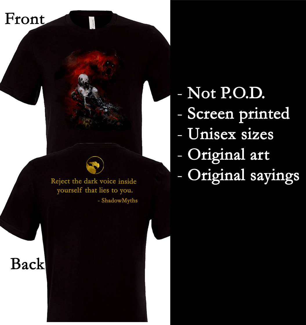 Dark Voices Original Art T-shirt