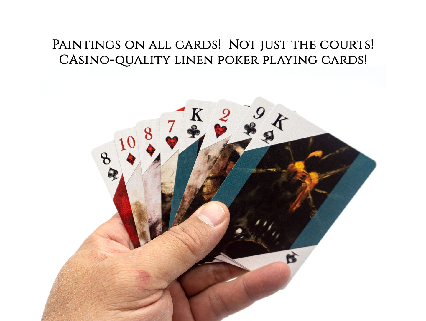 Insane Asylum Casino Quality Linen Playing Cards