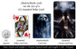 Dark Tarot and Gaming Card Bundle with Softcover Guide Book